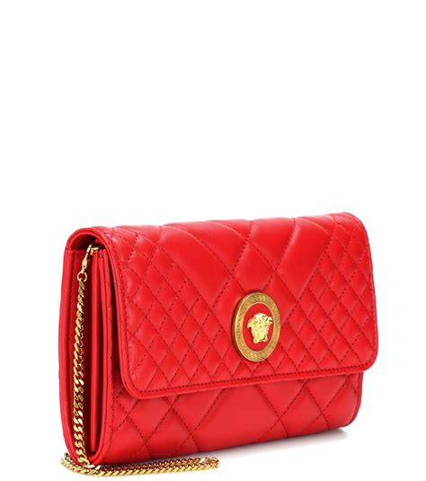 red versace bag|versace collection evening bag.